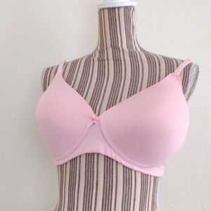 Arabella Pink Wireless Convertible Nursing Maternity Bra NWOT Size 38D